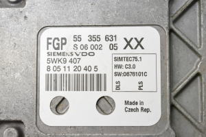 Opel Vectra C (2002–2008) Engine control unit 55355631 - 2