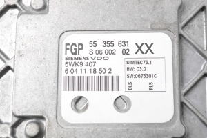 Opel Astra H (2004–2010) Engine control unit 55355631 - 3
