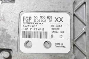 Opel Vectra C (2002–2008) Engine control unit 55355631 - 4