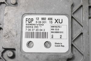 Opel Vectra C (2002–2008) Engine control unit 12992406 - 2