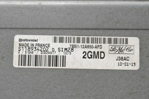 Ford Focus (2004–2011) Calculateur moteur 7M5112A650AFD - 2