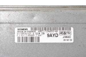Ford Focus (2004–2011) Motorsteuergerät 4M5112A650HD - 3