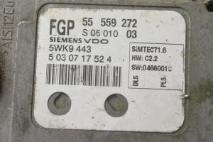 Opel Astra H (2004–2010) Motorsteuergerät 55559272 - 4