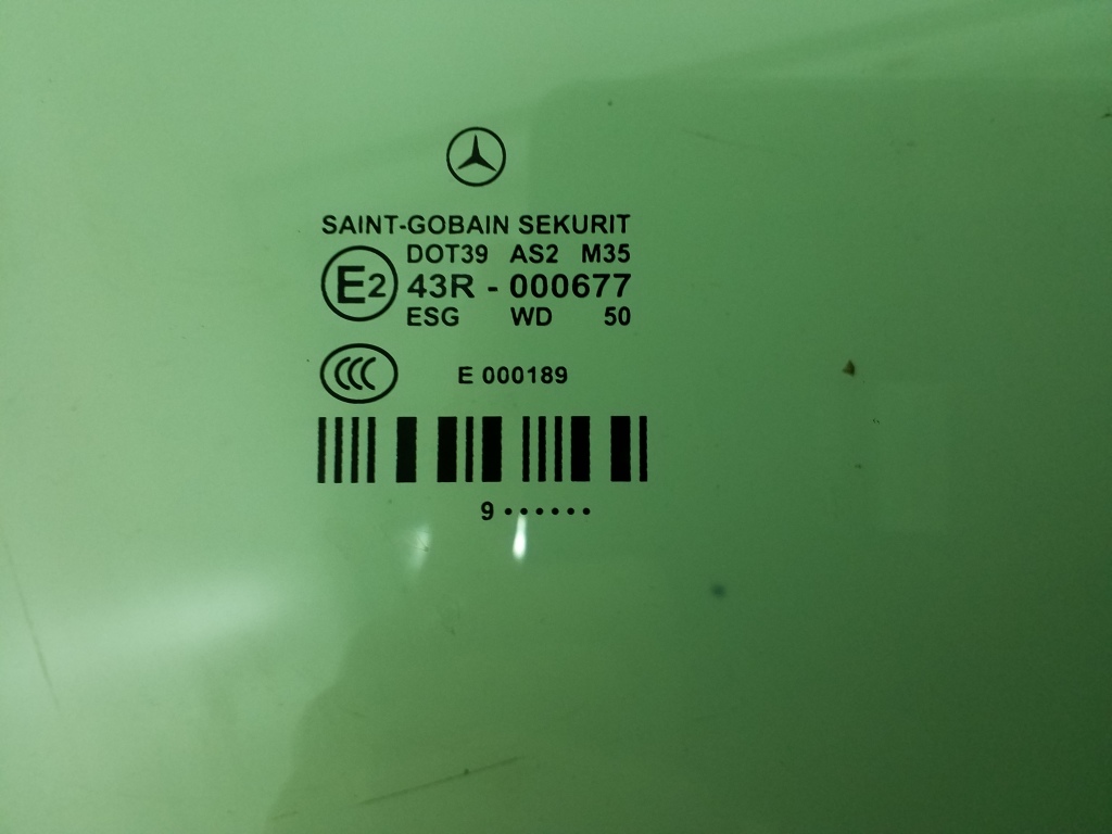 MERCEDES-BENZ E-Class W212/S212/C207/A207 (2009-2016) Стекло передней правой двери A2127250810 20975653