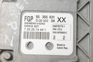 Opel Vectra C (2002–2008) Motorsteuergerät 55355631 - 4
