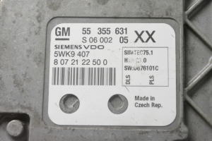 Opel Vectra C (2002–2008) Engine control unit 55355631 - 5