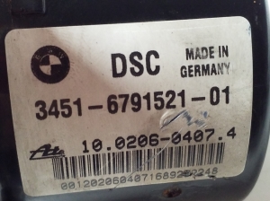 BMW 1 SERIES E81 (2007–2012) ABS bloks 6787837 - 2