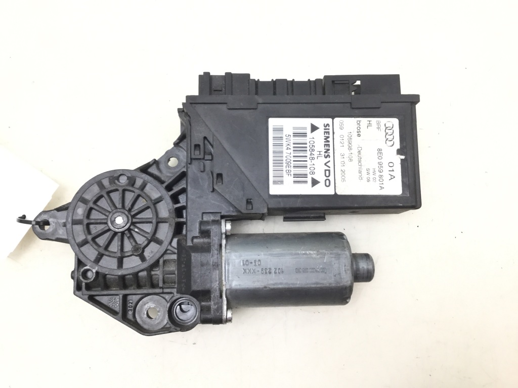 AUDI A4 B7/8E (2004-2008) Bagerste højre dør vindueskontrolmotor 8E0959801A 25113386