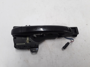 Front door external opening handle and its details