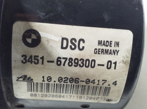 BMW 3 SERIES E90 (2004–2013) ABS Steuergerät 6789301 - 4