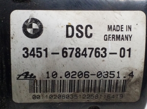 BMW 1 SERIES E81 (2007–2012) ABS unit 6784764 - 3
