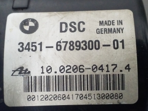 BMW 3 SERIES E92 (2006–2010) ABS plokk 6789301 - 5