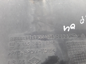 Opel Vivaro A (2001–2014) Front door molding 8200036088 - 3