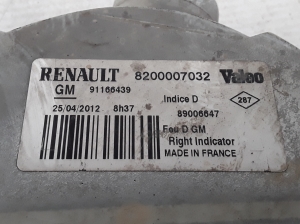 Opel Vivaro A (2001–2014) Eesmine suunatuli 8200007032 - 3