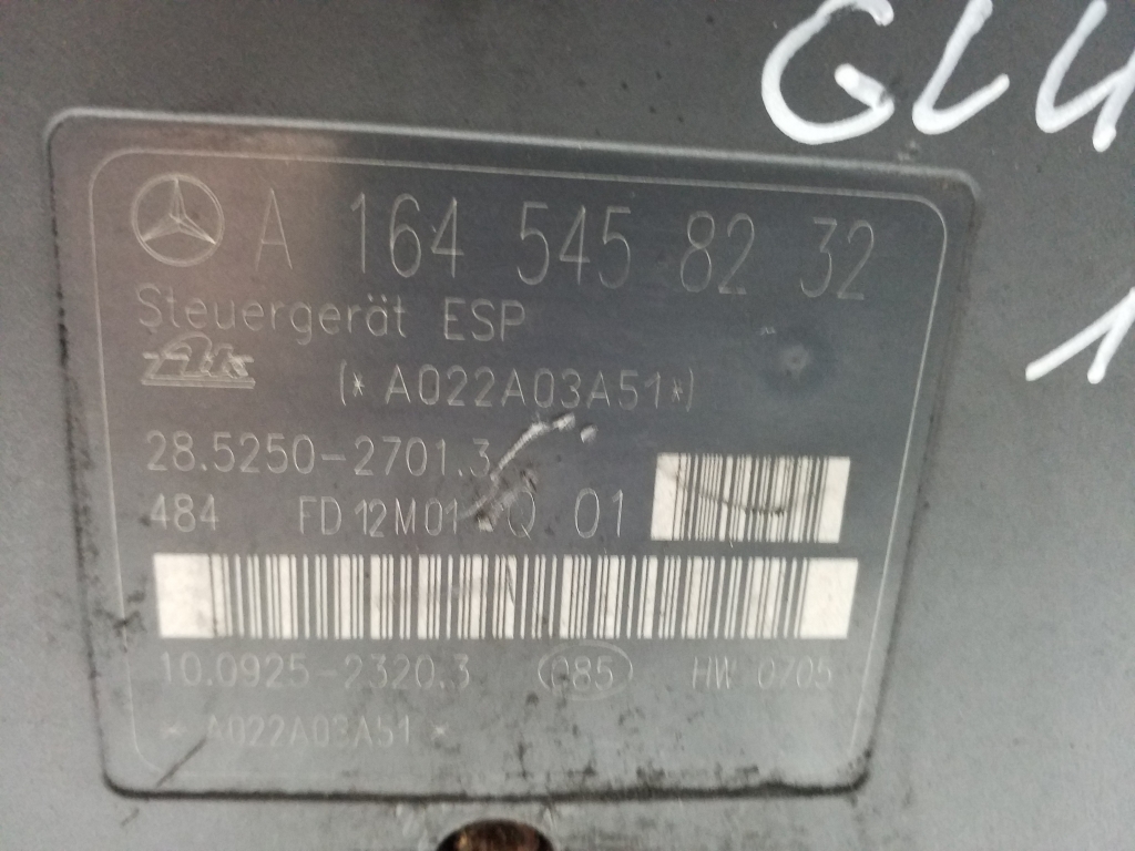 MERCEDES-BENZ GL-Class X164 (2006-2012) ABS pumpe A1645458232 21898526