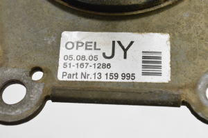 Opel Astra H (2004–2010) Motorlager 13159995 - 4