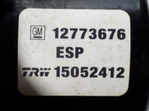 Opel Signum (2003–2008) ABS Steuergerät 15114112F - 3