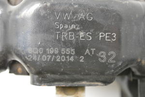 Skoda Fabia MK 1 (1999–2008) Motora spilvens 6Q0199555 - 3