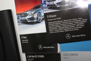 Mercedes Benz E-Class W212 (2009–2015) Automašīnas servisa grāmatiņa - 2