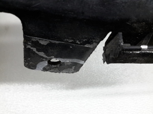 Mercedes Benz C-Class 203 (2000–2007) Front bumper inner frame A2038850765 - 4