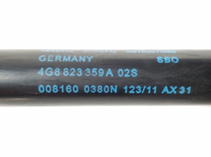 AUDI A7 (2010–2018) Hood prop/gas strut 4G8823359A - 2