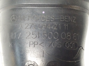 Mercedes Benz R-Class 251 (2006–2017) Õhu sisselaske voolik A2515000861 - 3