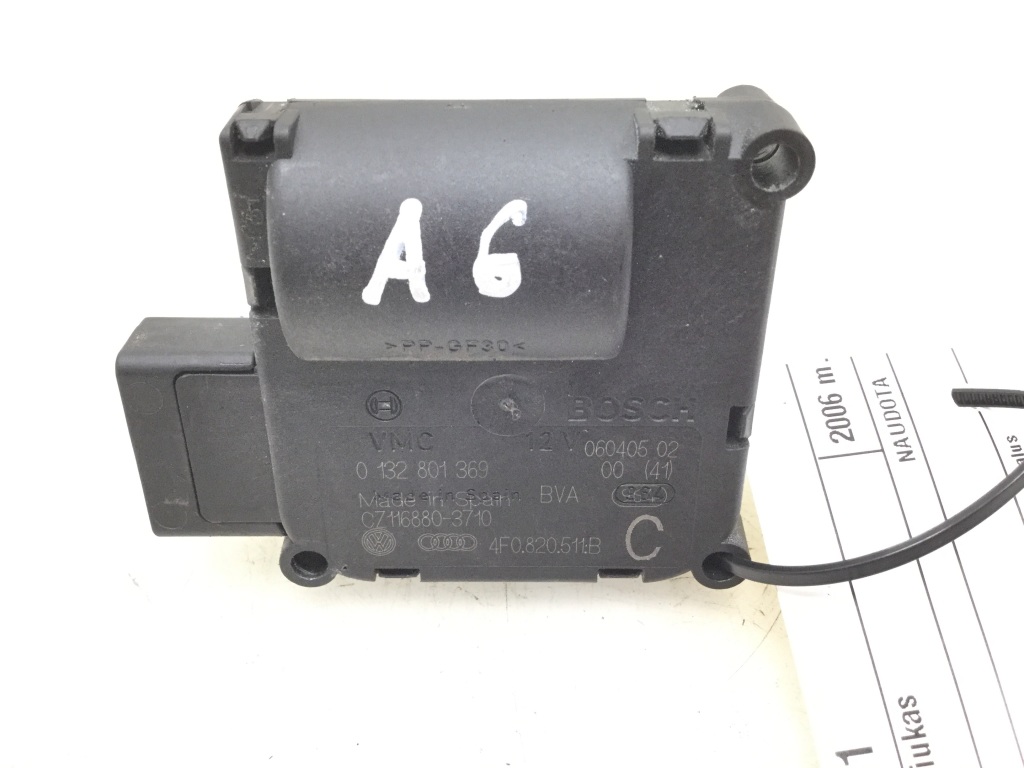 AUDI A6 C6/4F (2004-2011) Interior Heater Flap Motor Actuator 4F0820511B 25113843