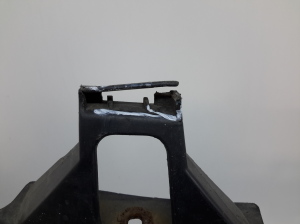 Mercedes Benz C-Class 203 (2000–2007) Rear bumper inner frame A2038850265 - 2