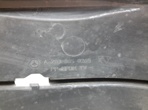Mercedes Benz C-Class 203 (2000–2007) Rear bumper inner frame A2038850265 - 3