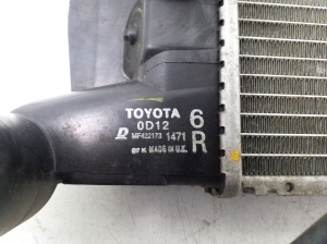 TOYOTA Corola Verso R1 (2004–2009) Motorkühler 1640000D120 - 3