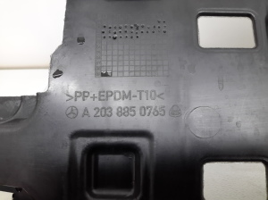 Mercedes Benz C-Class 203 (2000–2007) Front bumper inner frame A2038850765 - 4