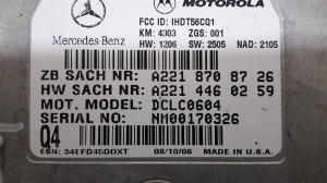 Mercedes Benz CLK-Class 209 (2002–2009) Juhtplokk A2218708726 - 3