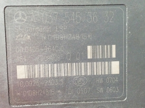 Mercedes Benz CLK-Class 209 (2002–2009) ABS Steuergerät A0375453632 - 3