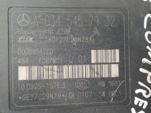 Mercedes Benz C-Class 203 (2000–2007) ABS bloks A0345457932 - 3