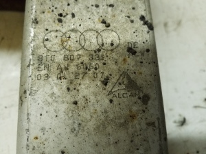 AUDI A5 (2007–2016) Rear bumper reinforcement and its parts - 2