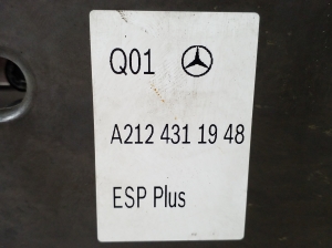 Mercedes Benz E-Class W212 (2009–2015) ABS Steuergerät A2124311948 - 3