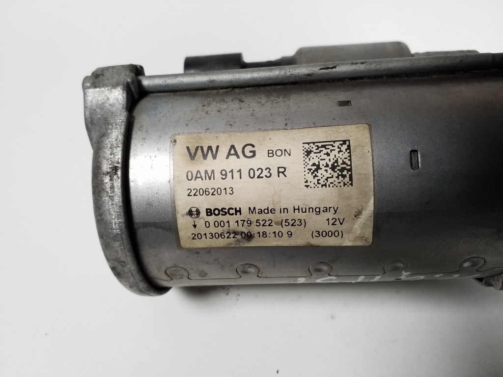 AUDI A3 8V (2012-2020) Startovací motor 0AM911023R,0AM911023N 21899916