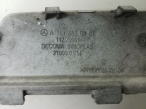 Mercedes Benz A-Class 169 (2004–2012) Front bumper tow hook cover A1698850381 - 2
