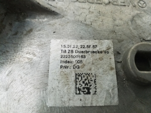 Mercedes Benz S-Class 222 (2013–2020) Halter Hinterachsdifferential A2223500163 - 4