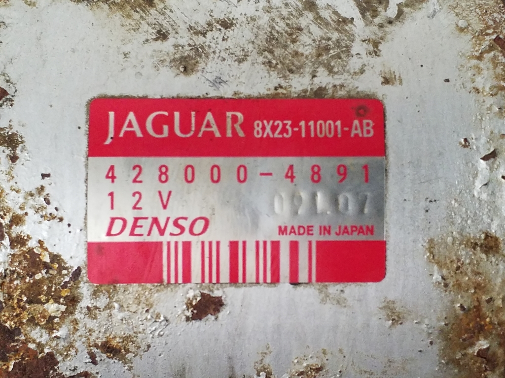 JAGUAR XJ 1 generation  (2011-2016) Starter Motor 8X2311001AB 21899851