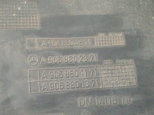 Mercedes Benz Sprinter /906/ (2006–2018) Eckteil der hinteren Stoßstange A9068801171 - 2
