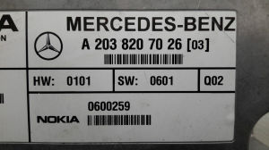 Mercedes Benz C-Class 203 (2000–2007) Relais A2038207026 - 2