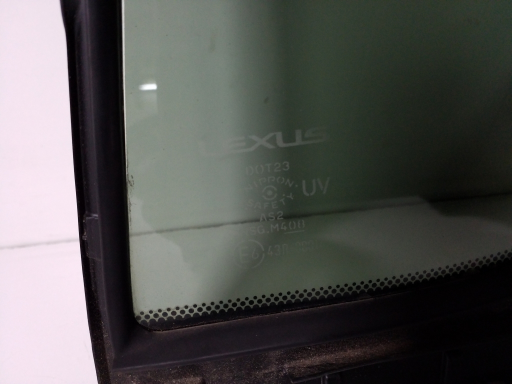LEXUS GS 4 generation (2011-2020) Aizmugurējo kreiso durvju logs 6812430570 21899714