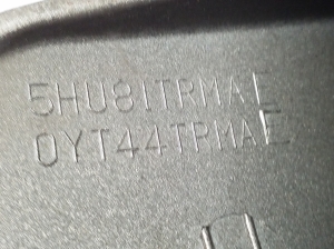 Jeep Grand Cherokee WK (2004–2010) Numbrimärgi valgustuse korpus 5HU81TRMAE - 2