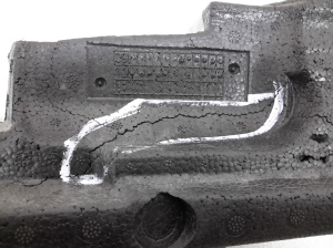 Mercedes Benz C-Class 204 (2007–2014) Pralldämpfer Stoßstange vorne A2048852037 - 2