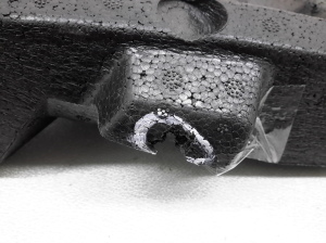 Mercedes Benz C-Class 204 (2007–2014) Pralldämpfer Stoßstange vorne A2048852037 - 7