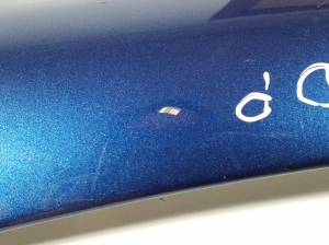 Mercedes Benz SLK-Class 171 (2004–2011) Zierleiste A-Säule außen A1716900239 - 4