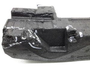 Mercedes Benz C-Class 204 (2007–2014) Pralldämpfer Stoßstange vorne A2048851937 - 3
