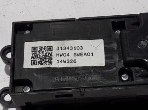 VOLVO XC60 (2008–2017) Priekšējo durvju stikla slēdzis 31343103 - 3