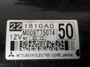 Mitsubishi Pajero IV (2006–2026) Starter 221810A050 - 2